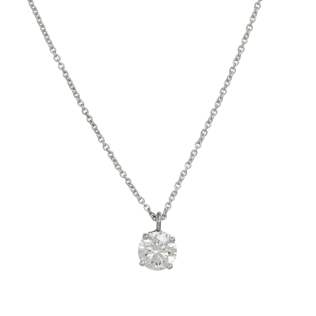 Solitaire Diamond Pendant