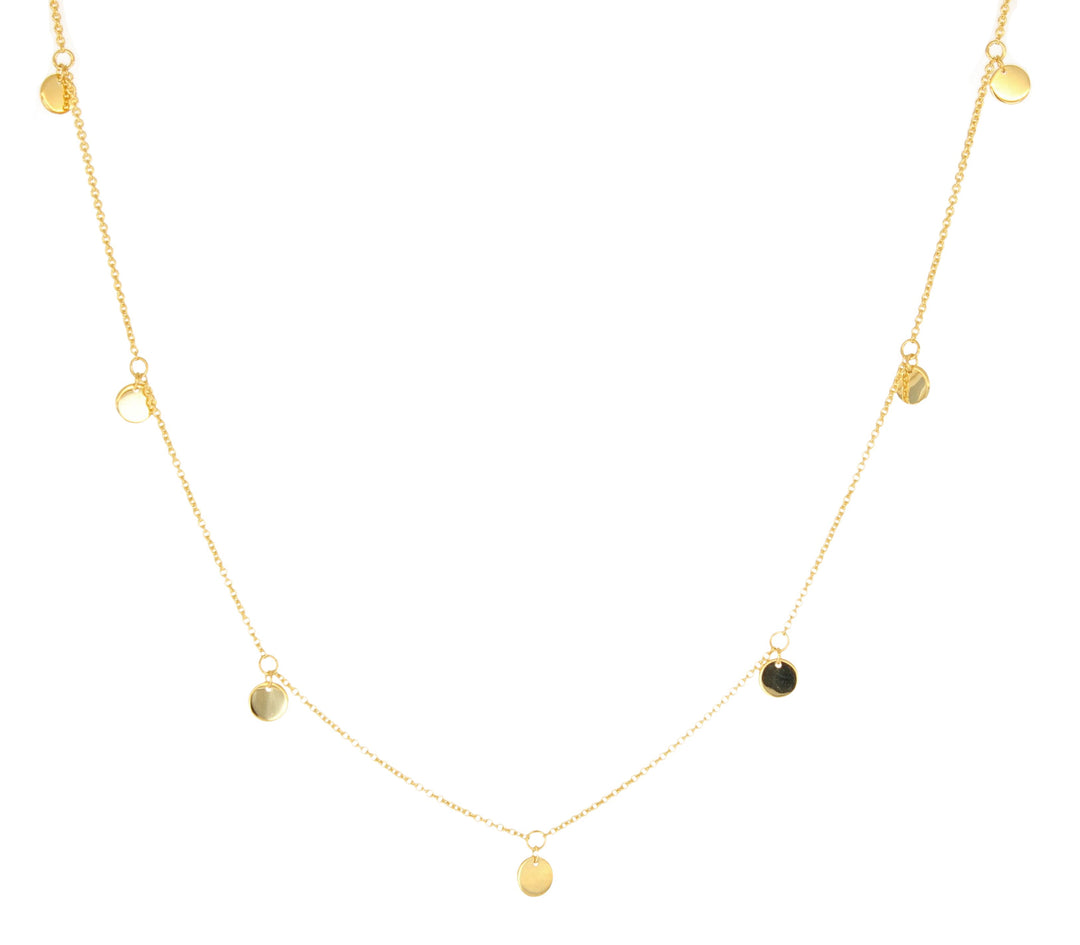 Golden Plates Necklace