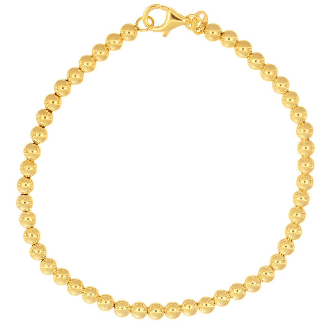 Kugel Armband Gelb