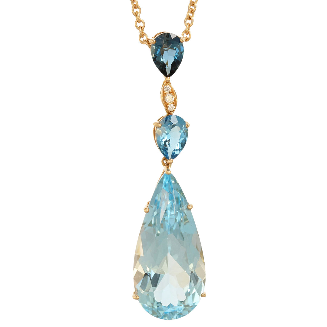 Serene Blue Harmony Necklace