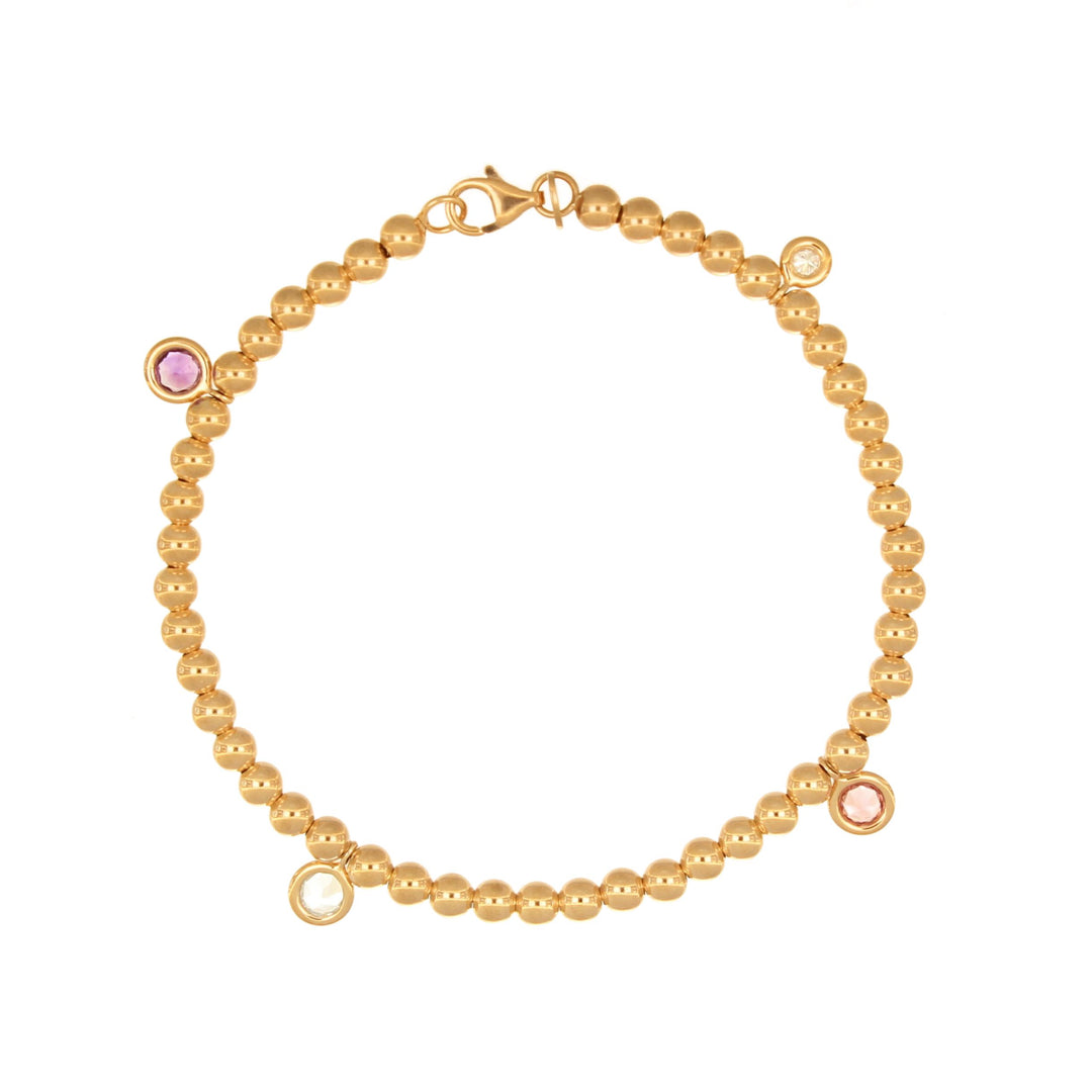 Kugel Armband Colour