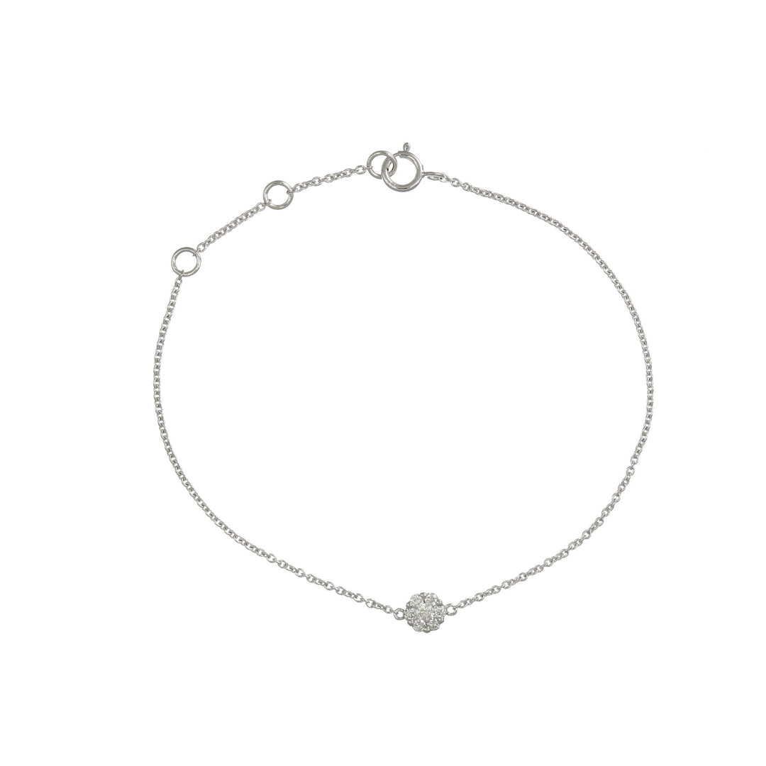 Diamond Whisper Bracelet (White)