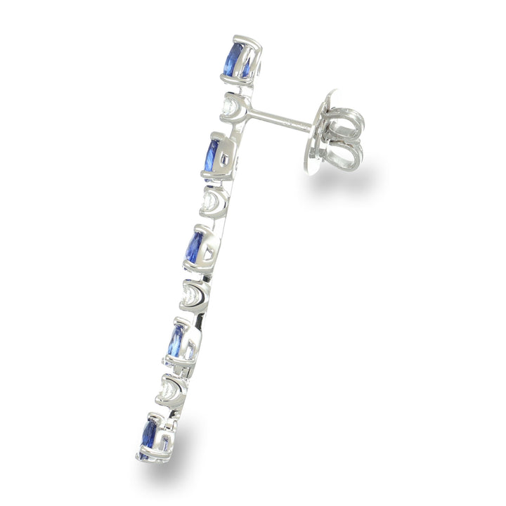 Sapphire Rain Studs
