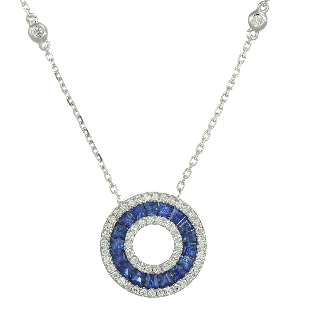 Azure Eclipse Necklace