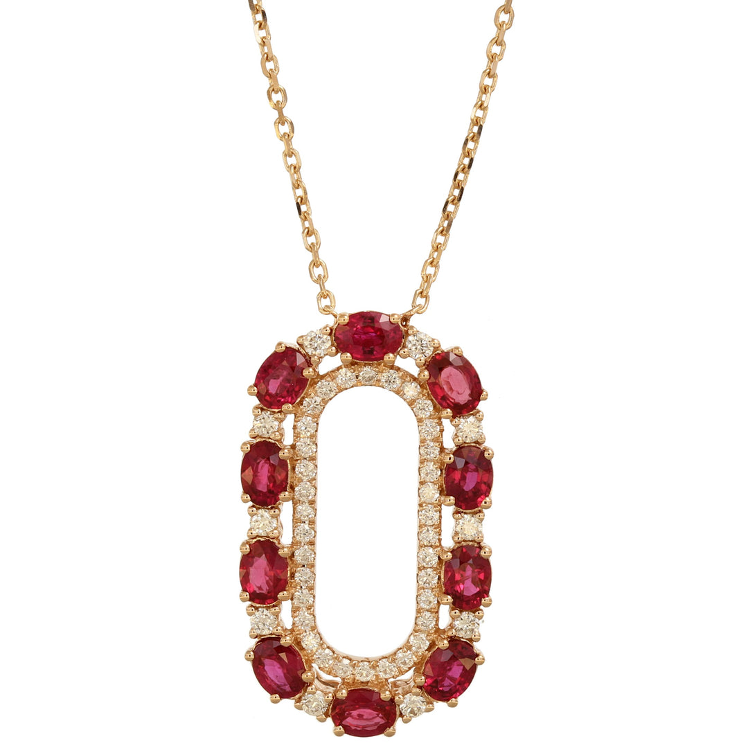 Scarlet Embrace Necklace