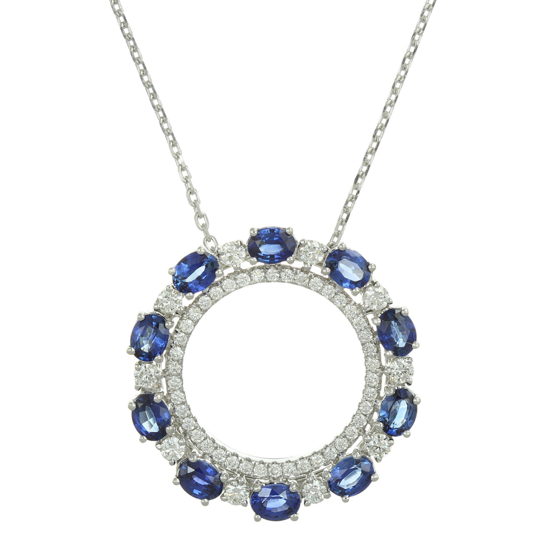 Sapphire Symphony Necklace