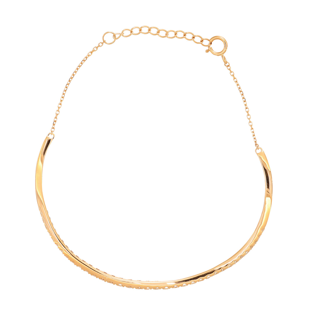 Celestial Curve Bracelet (Rose)