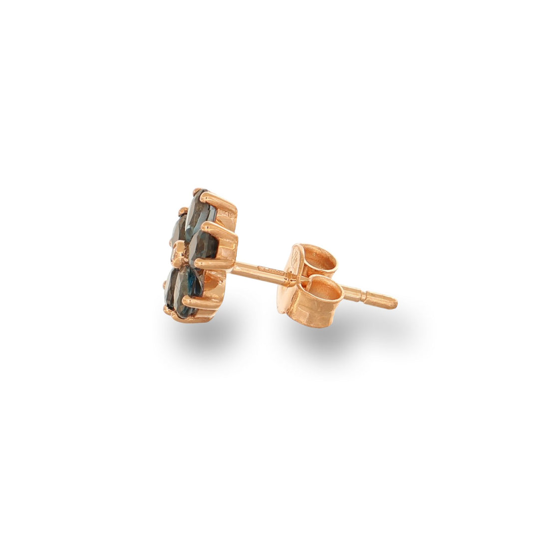 Blue Blossom Studs