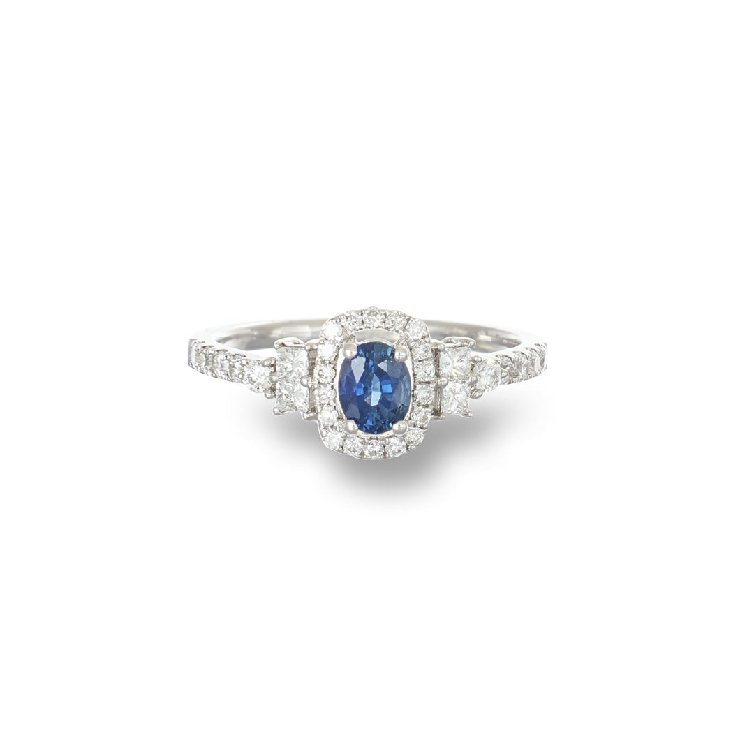 Sapphire Serenade Ring