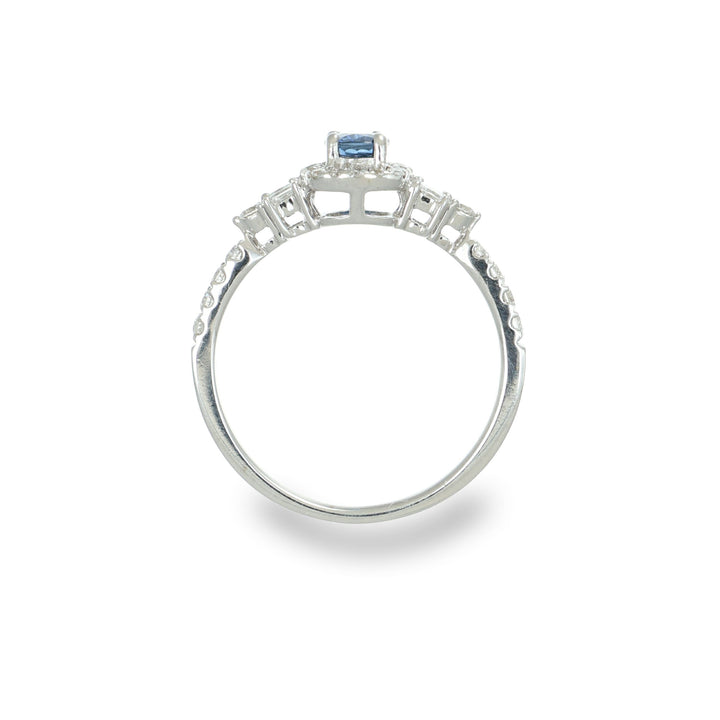 Sapphire Serenade Ring