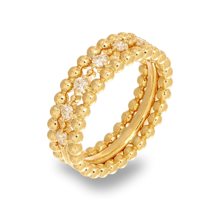 Golden Rhythm Ring