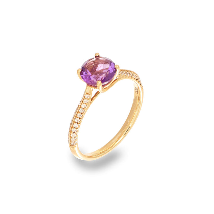 Lavender Flame Ring