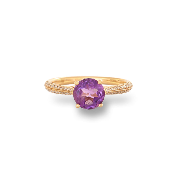 Lavender Flame Ring