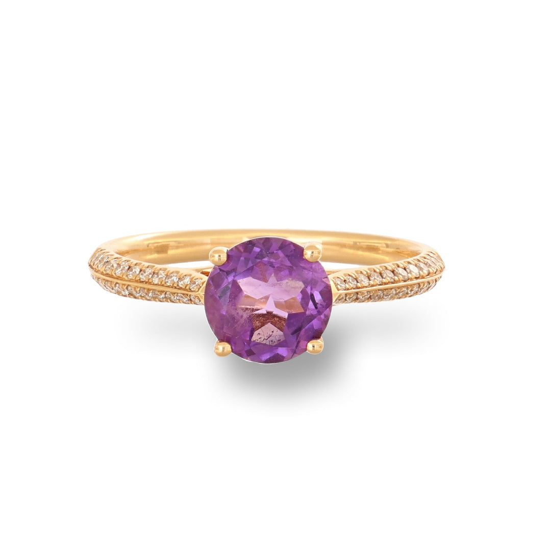 Lavender Flame Ring