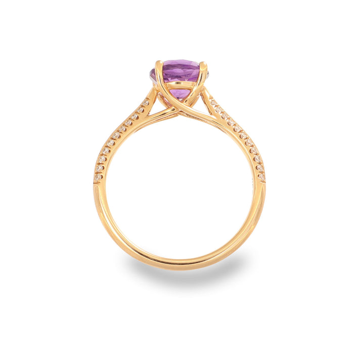 Lavender Flame Ring