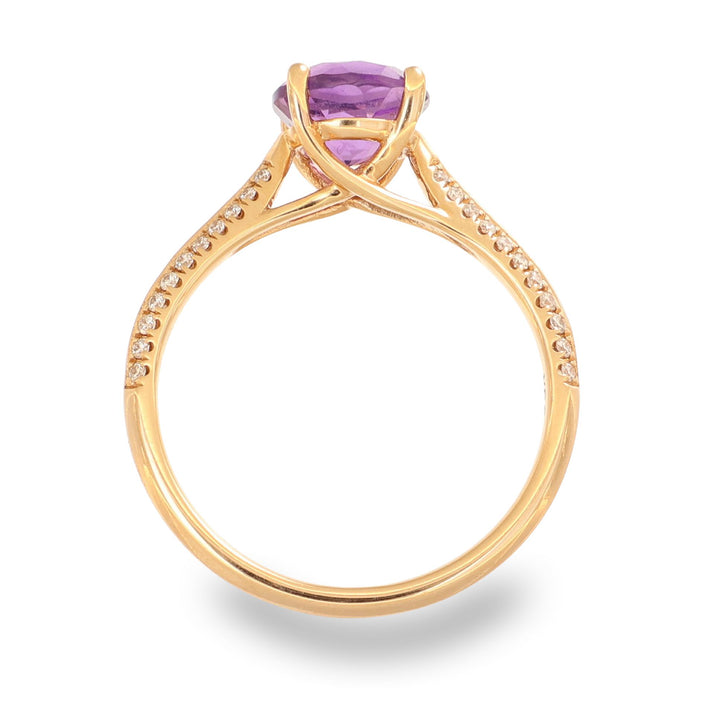 Lavender Flame Ring