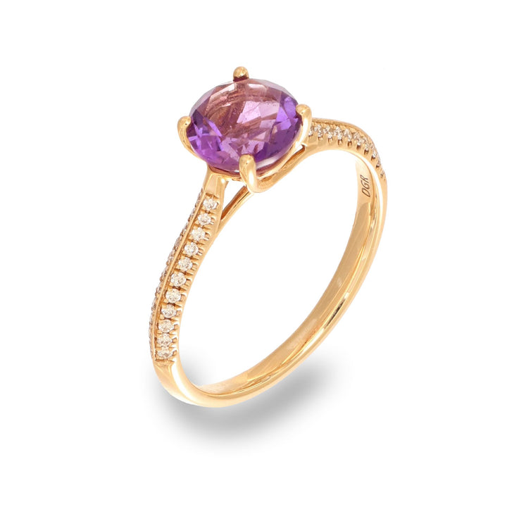 Lavender Flame Ring