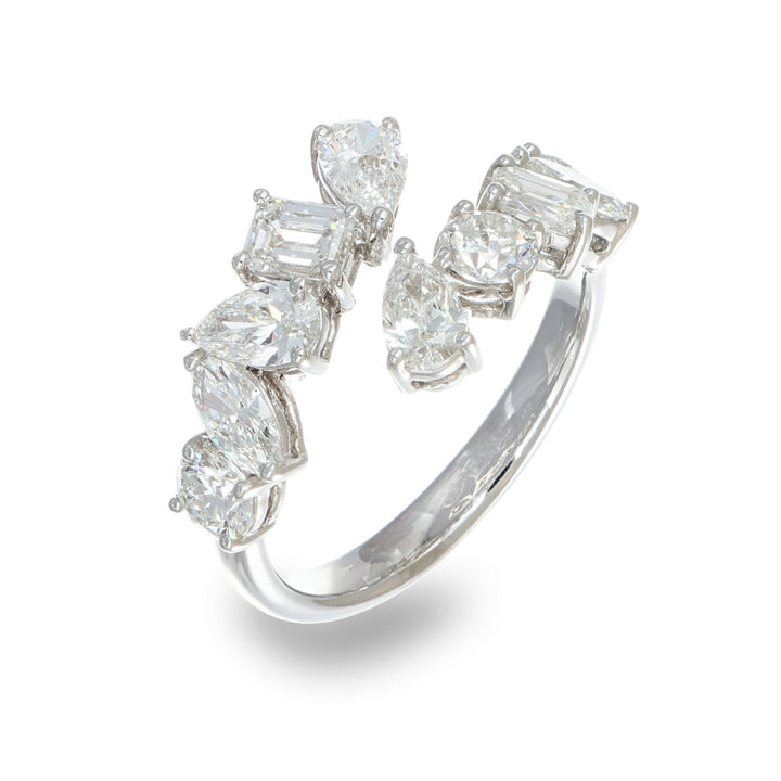 Multicut Diamond Ring