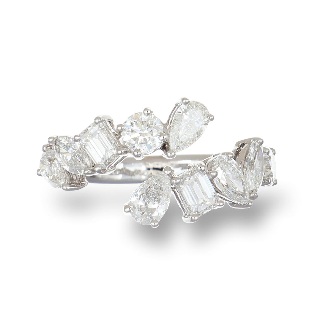 Multicut Diamond Ring