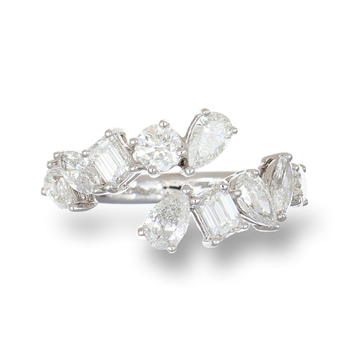Multicut Diamond Ring