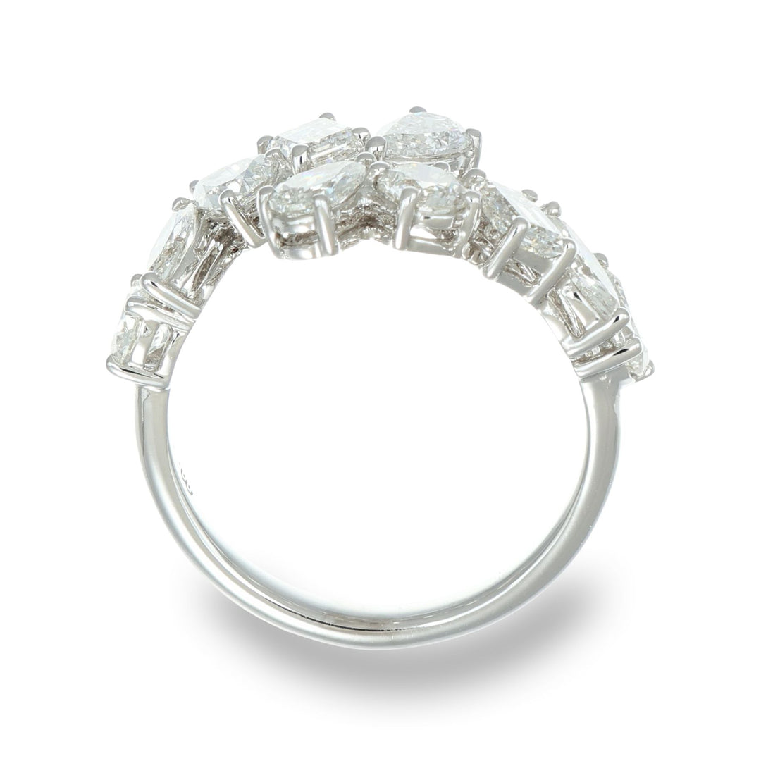 Multicut Diamond Ring