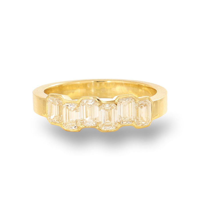 Golden Facets Ring