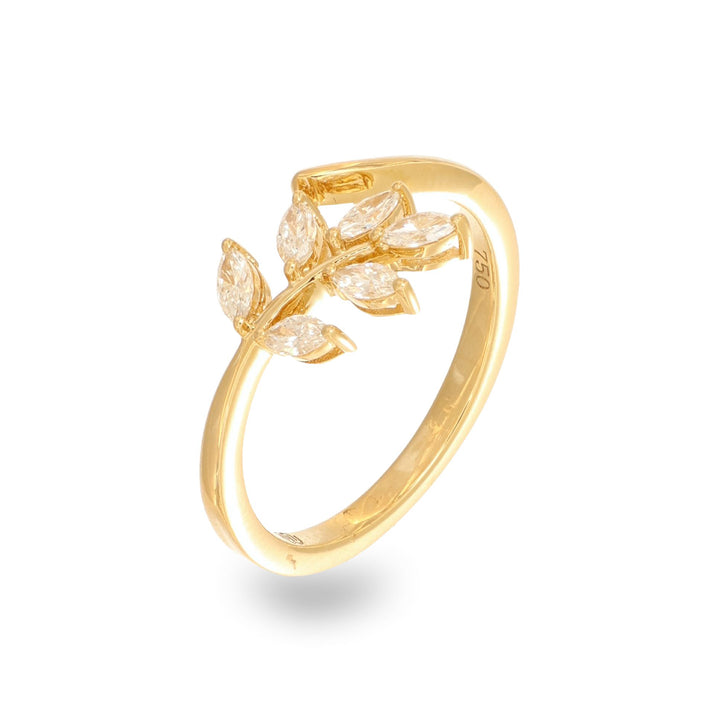 Golden Vine Ring