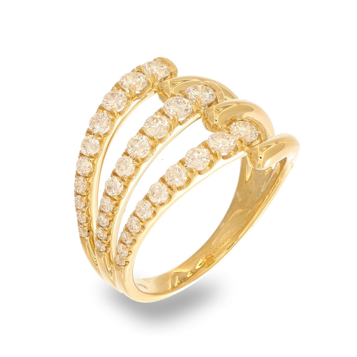 Aurora Lines Ring (Yellow)