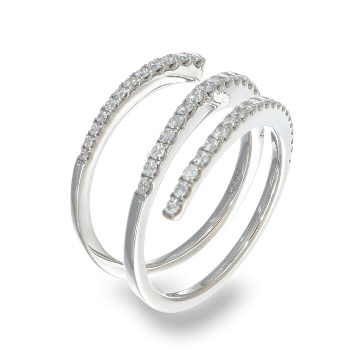 Aurora Lines Ring (White)