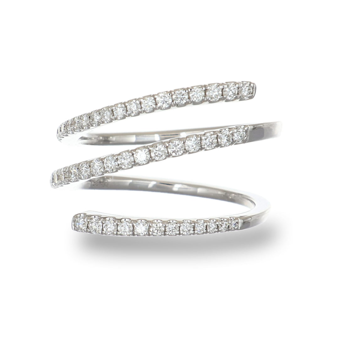 Aurora Lines Ring (White)