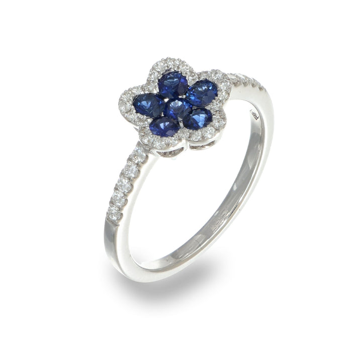 Blue Mirage Ring
