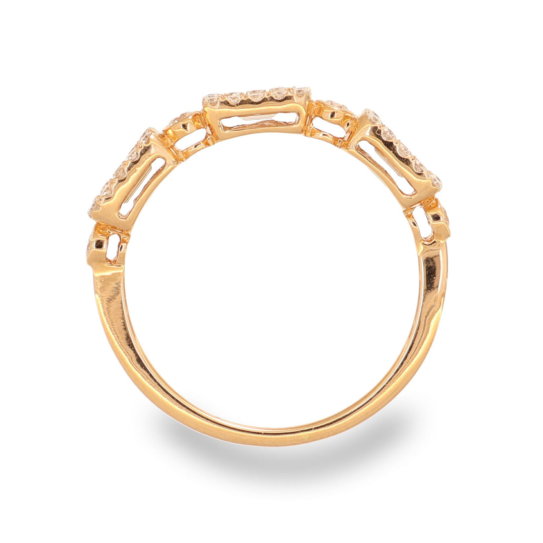 Linear Grace Ring (Rose)