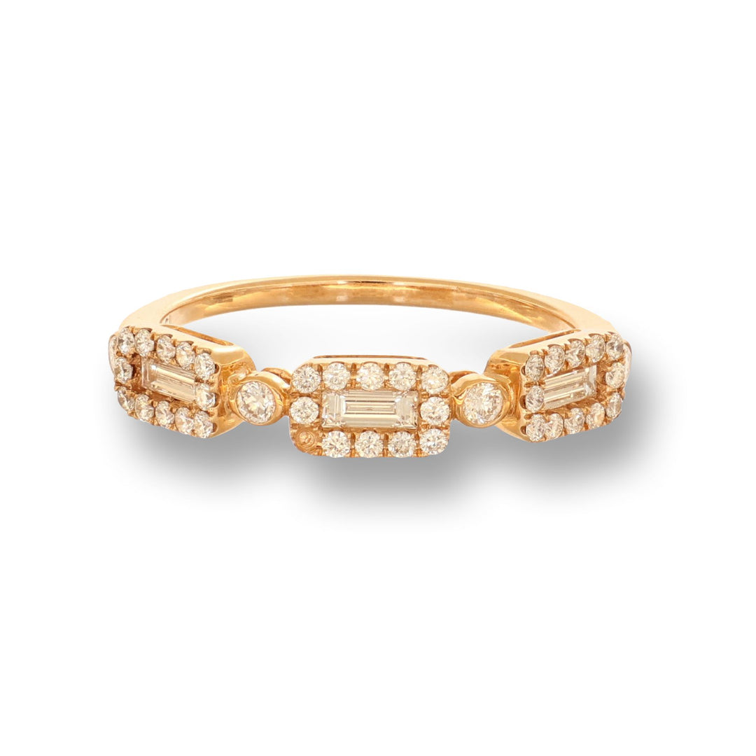 Linear Grace Ring (Rose)