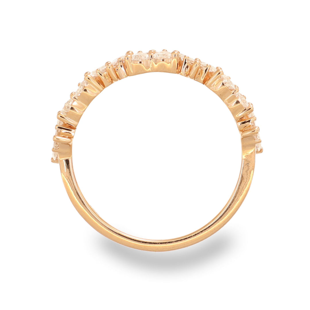 Golden Flame Ring