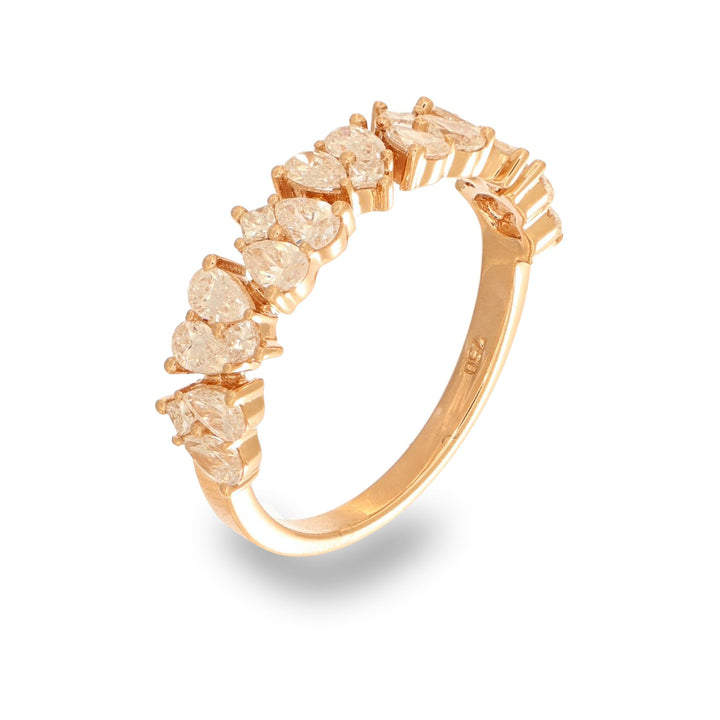 Golden Flame Ring