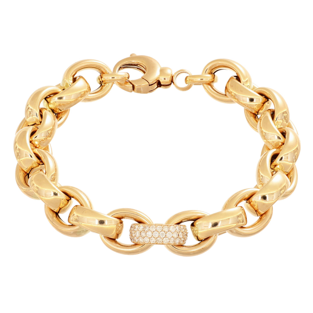 Golden Statement Bracelet