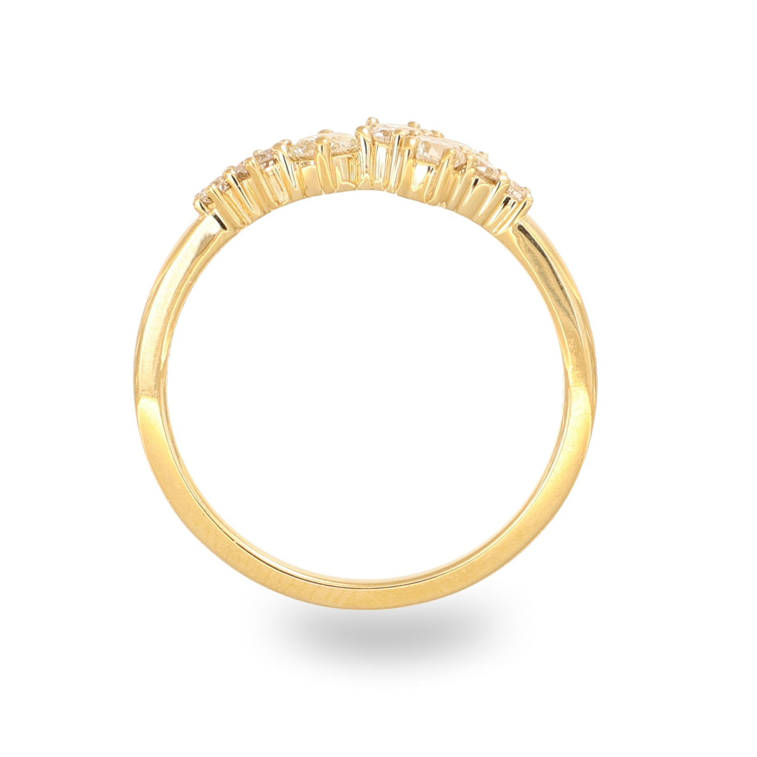 Starlit Cascade Ring