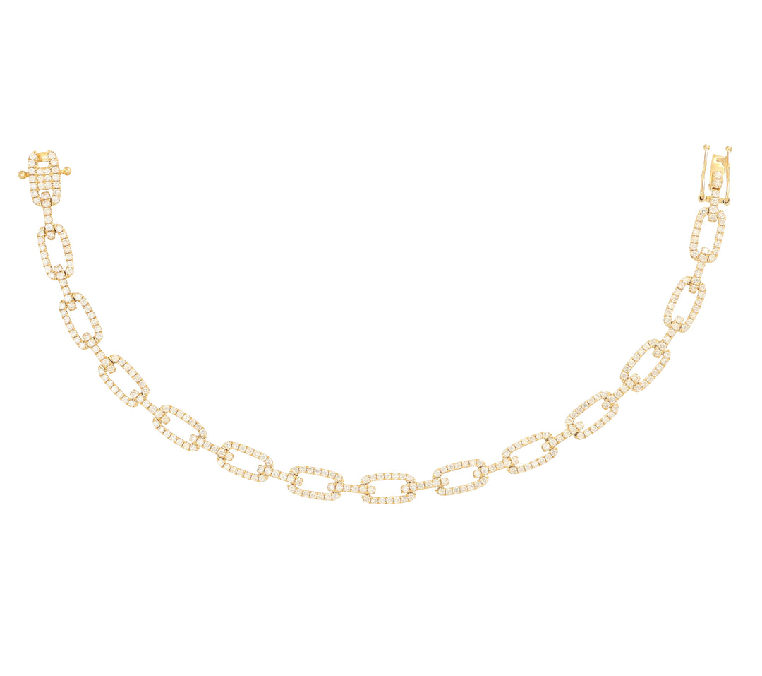 Golden Links Bracelet