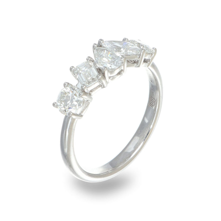 Diamond Quintet Ring