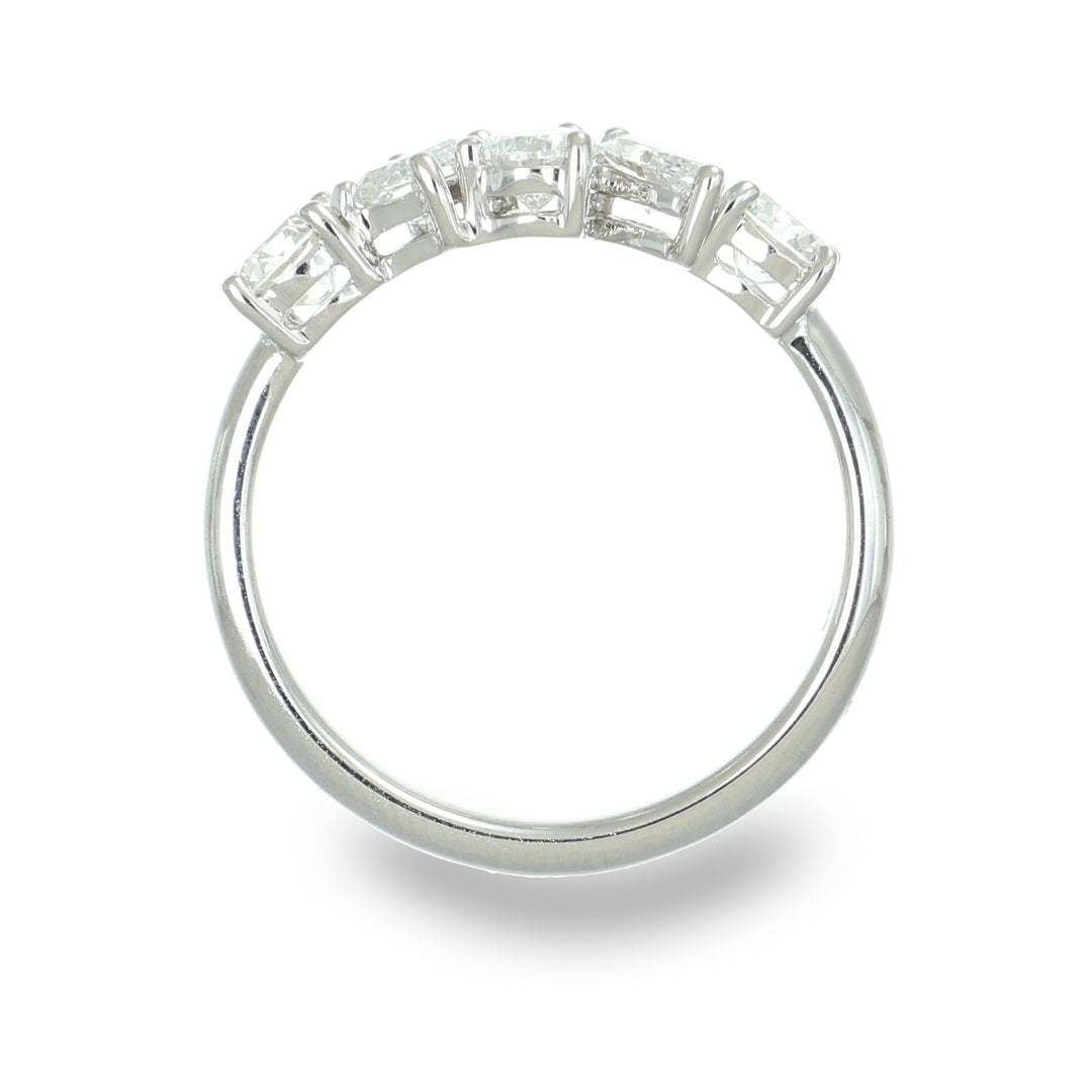 Diamond Quintet Ring