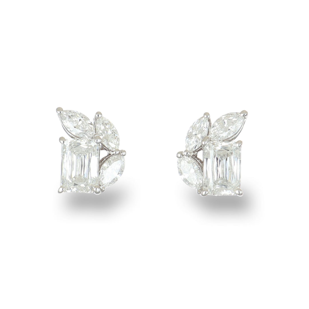 Diamond Mosaic Studs