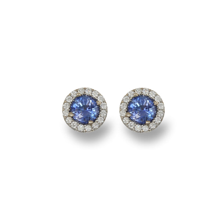 Sapphire Dreamscape Diamond Studs