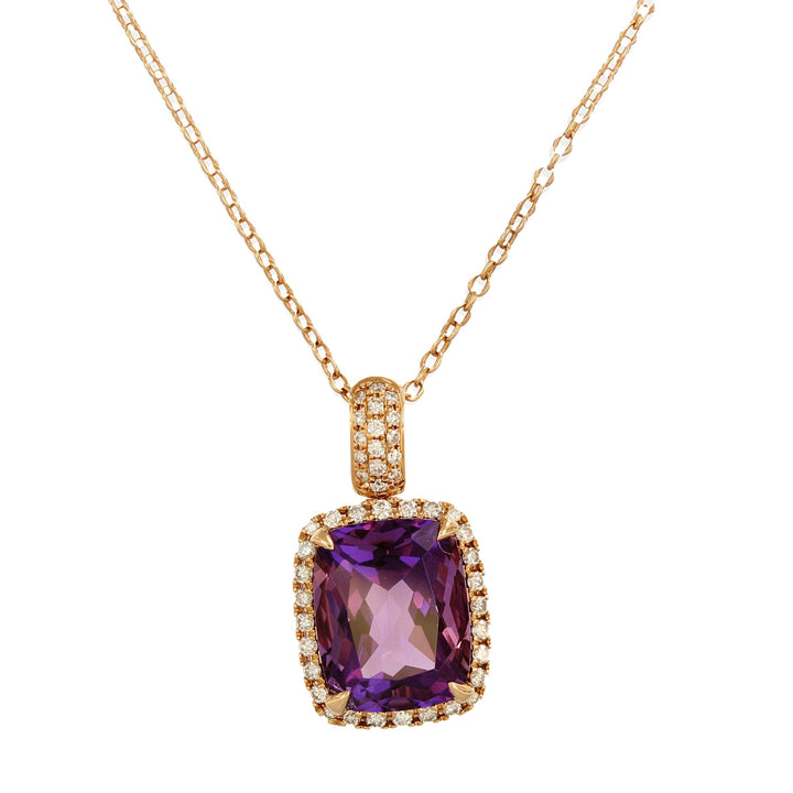 Royal Amethyst Sparkle Pendant