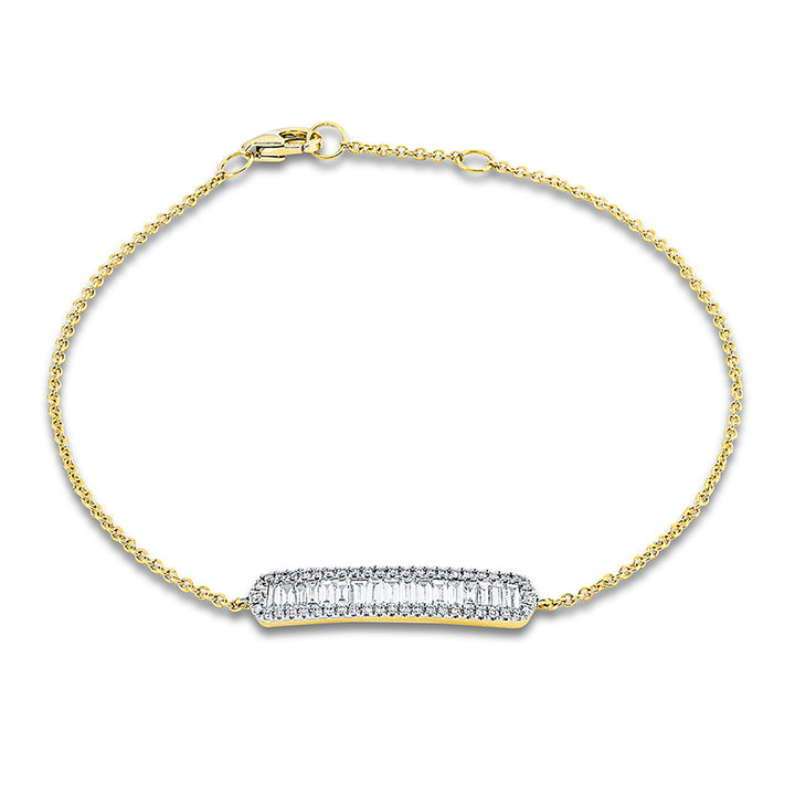 Luxe Baguette Diamond Bracelet