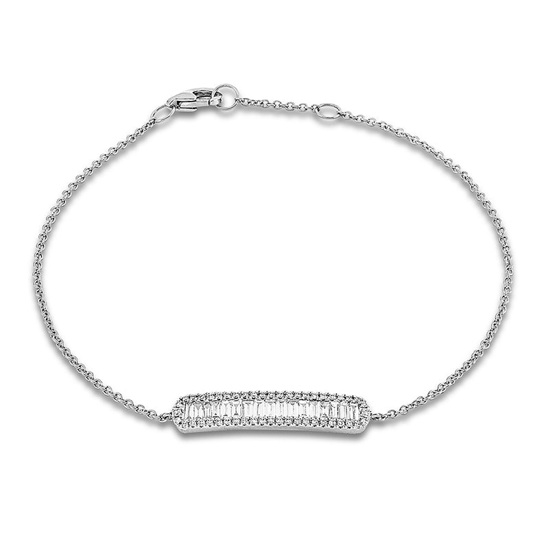 Luxe Baguette Diamond Bracelet