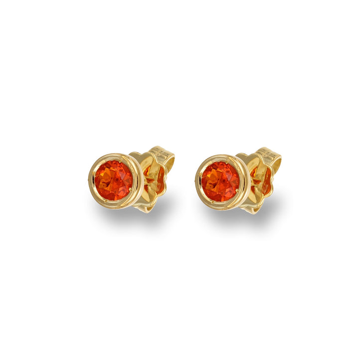 Golden Sunset Studs