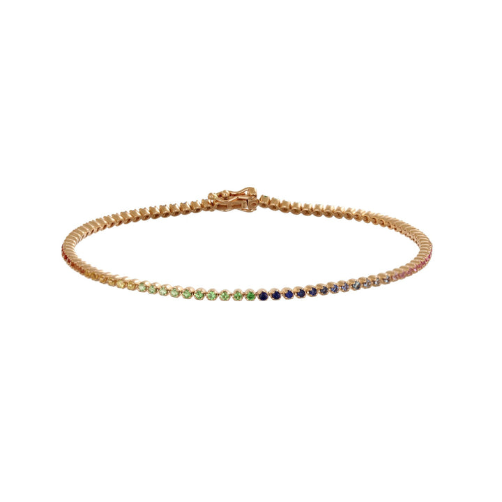 Multicolor Tennis Bracelet