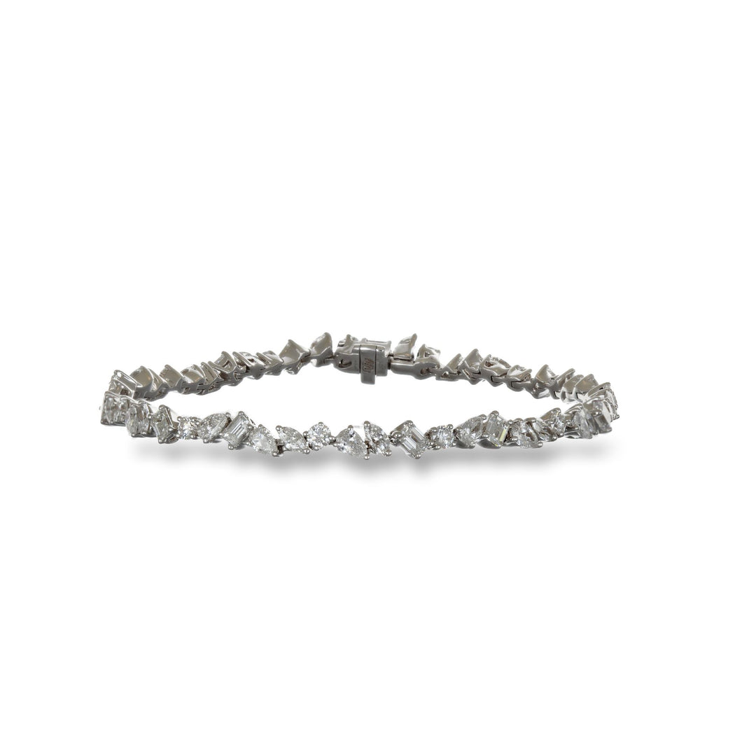 Multicut Tennis Bracelet