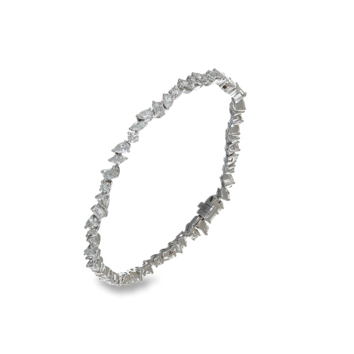 Multicut Tennis Bracelet