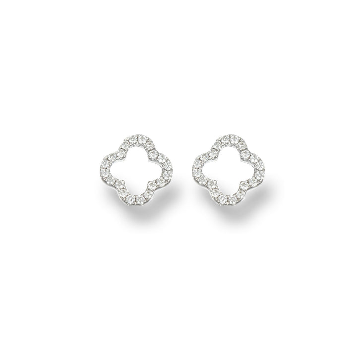 White Blossom Studs